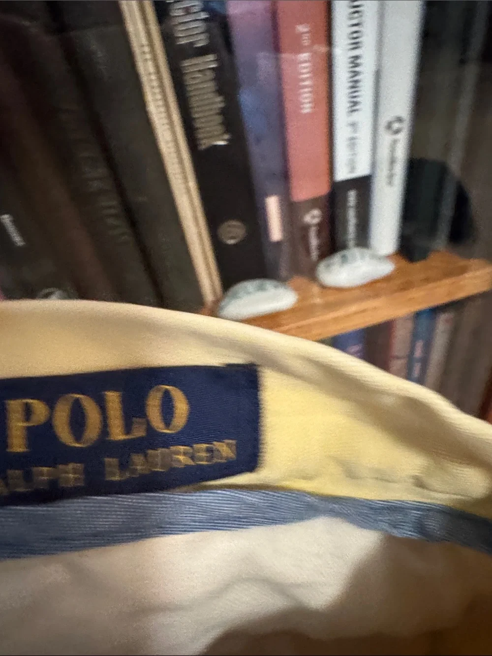 Polo by Ralph Lauren Light Yellow Flat-Front Chino Shorts